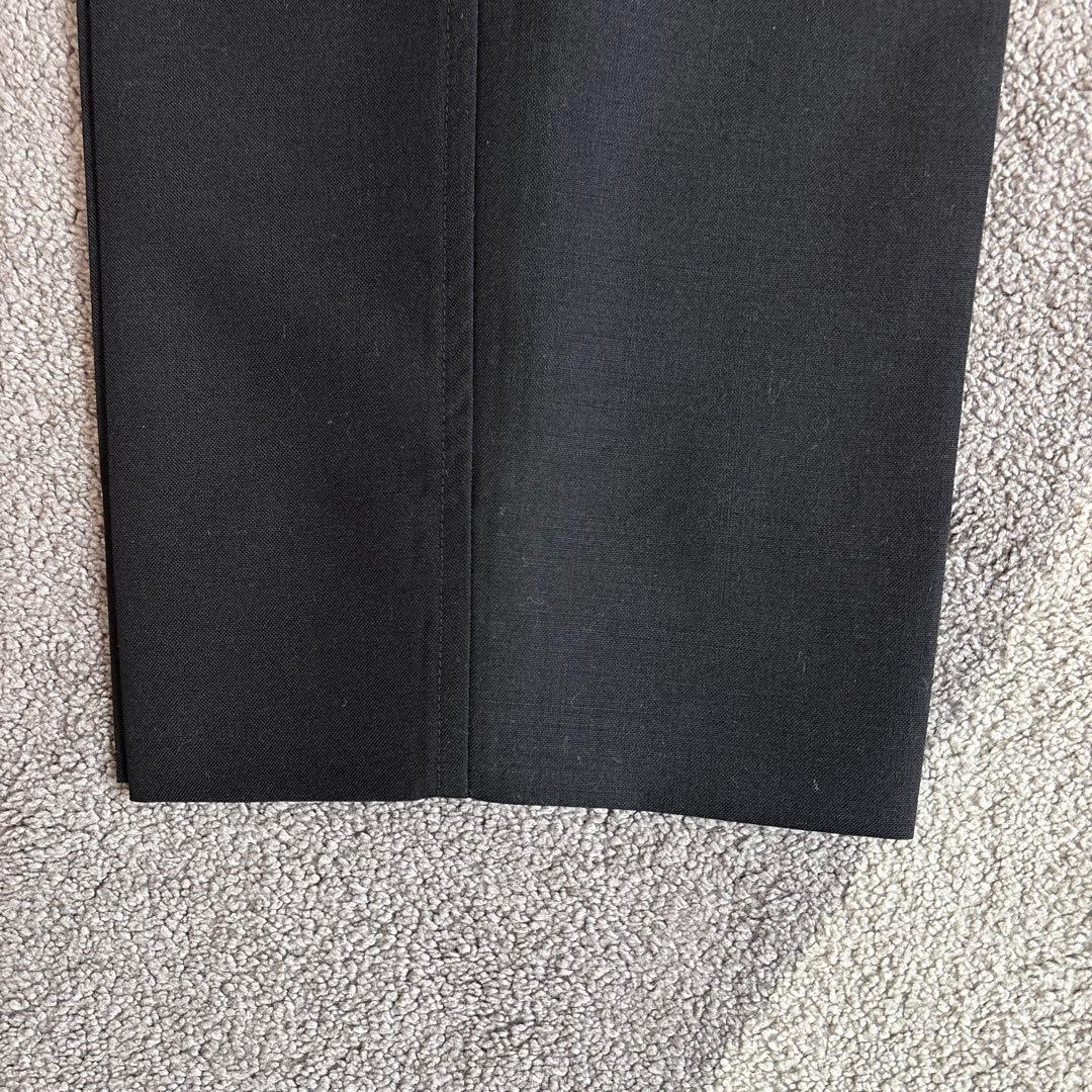 H BEAUTY&YOUTH ウール モヘヤ ストレート パンツ