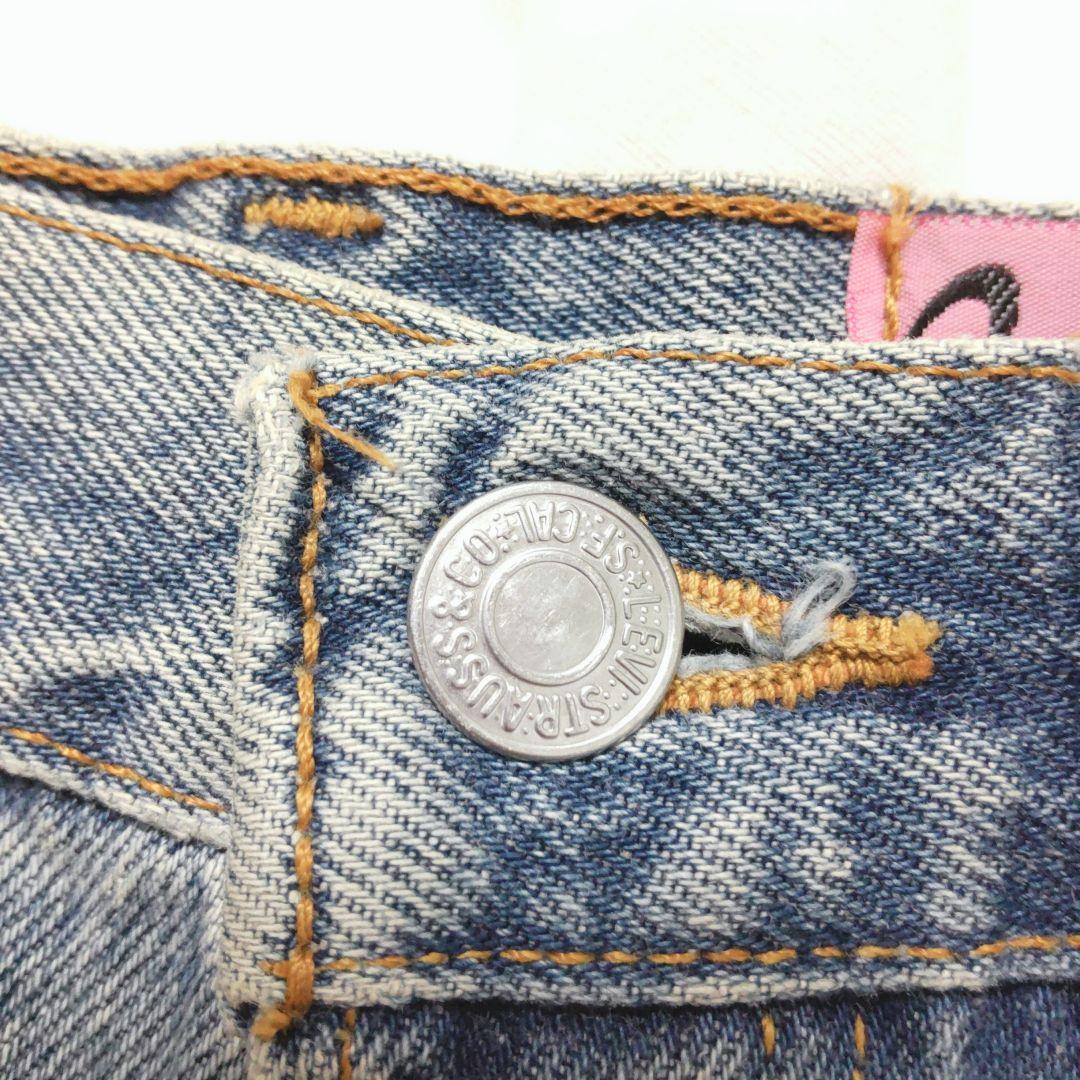 美品✨リメイクデニム LEVI’S ショートパンツ