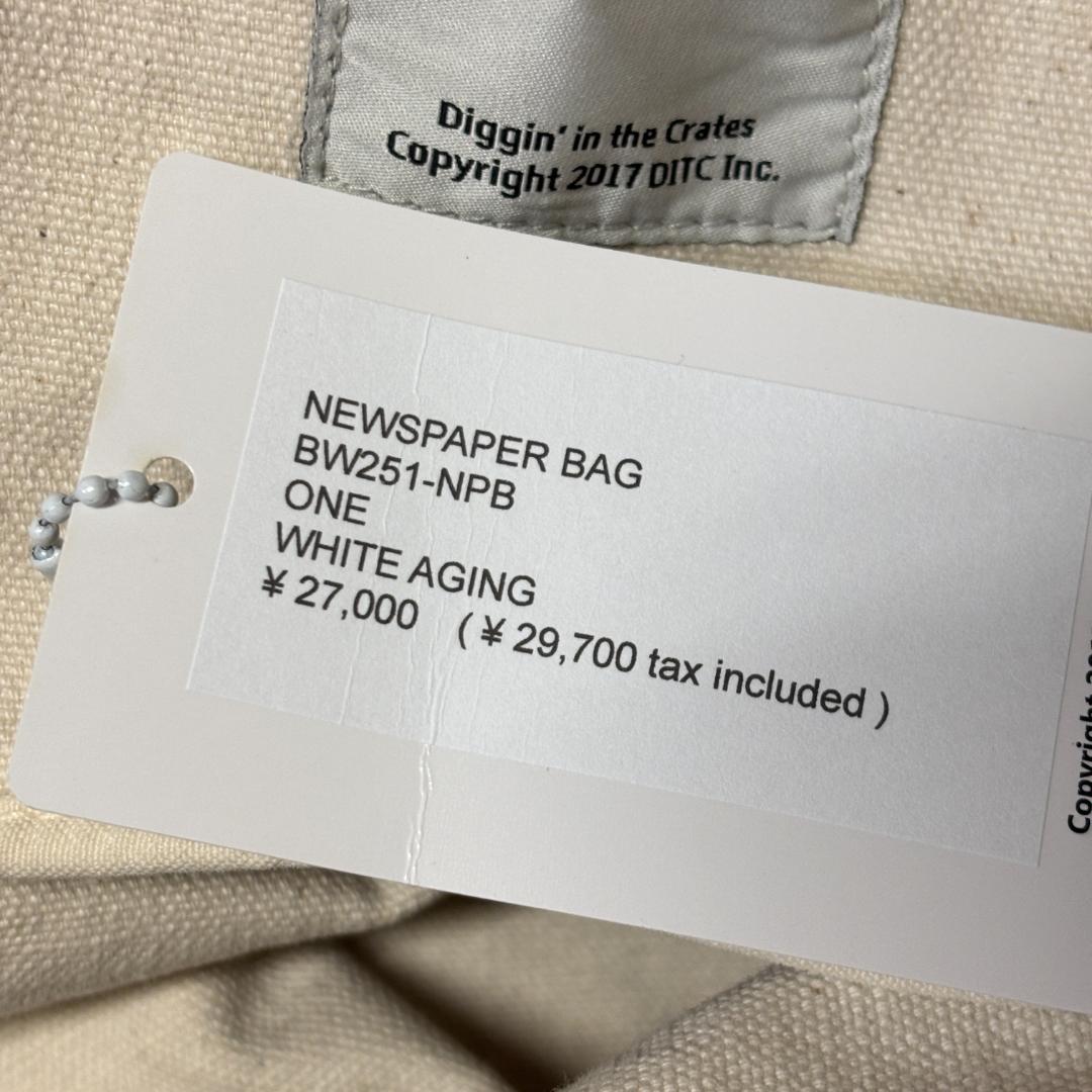 BOWWOW バウワウ NEWSPAPER BAG ニュースペーパーバッグ