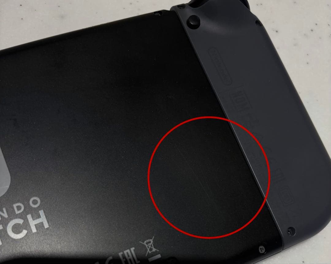 【美品】Nintendo Switch 本体 グレー 付属品あり