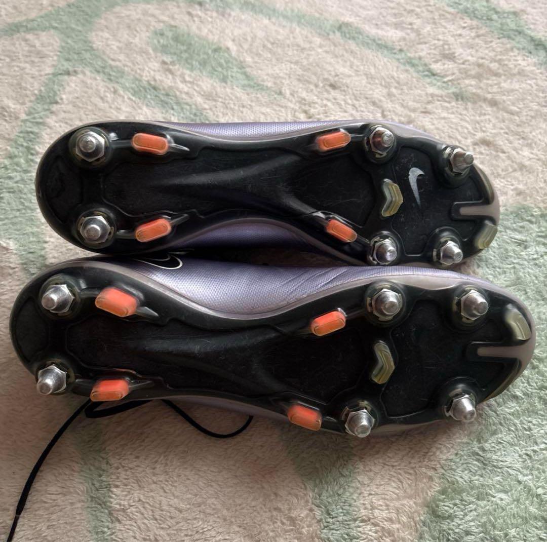 Nike サッカーシューズ 紫/黒 スパイク