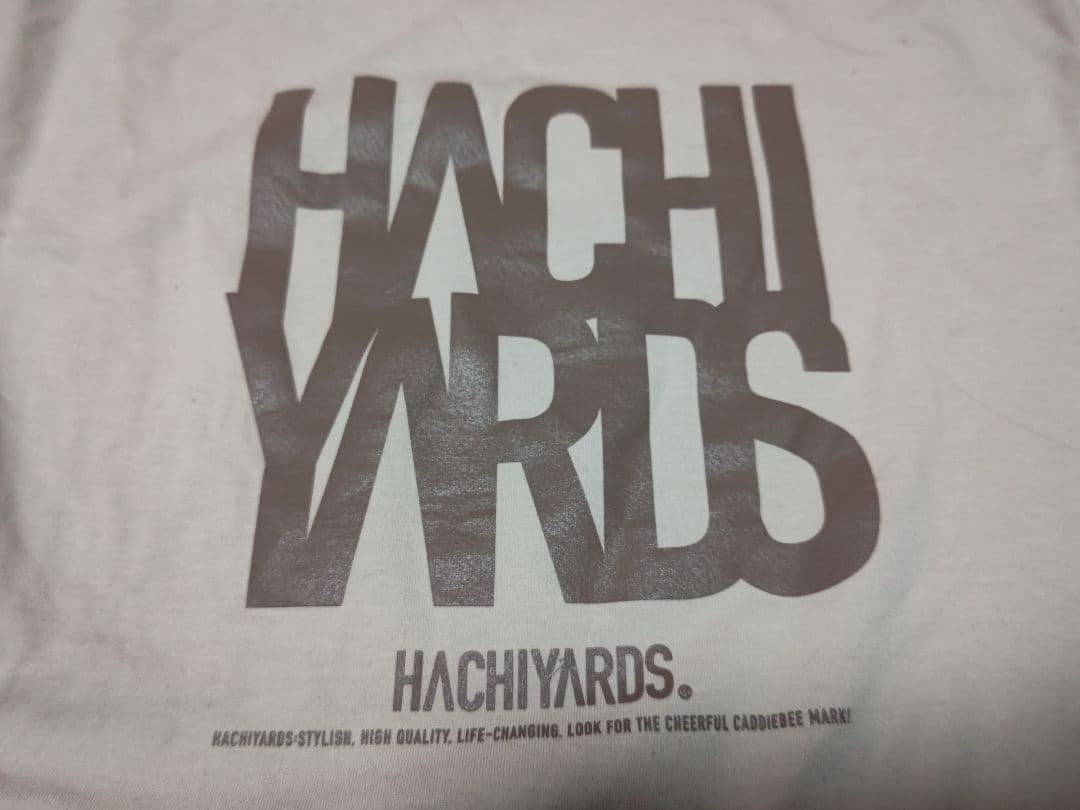 8yards ハチヤーズ 長袖Tシャツ サイズS-M ベージュ系