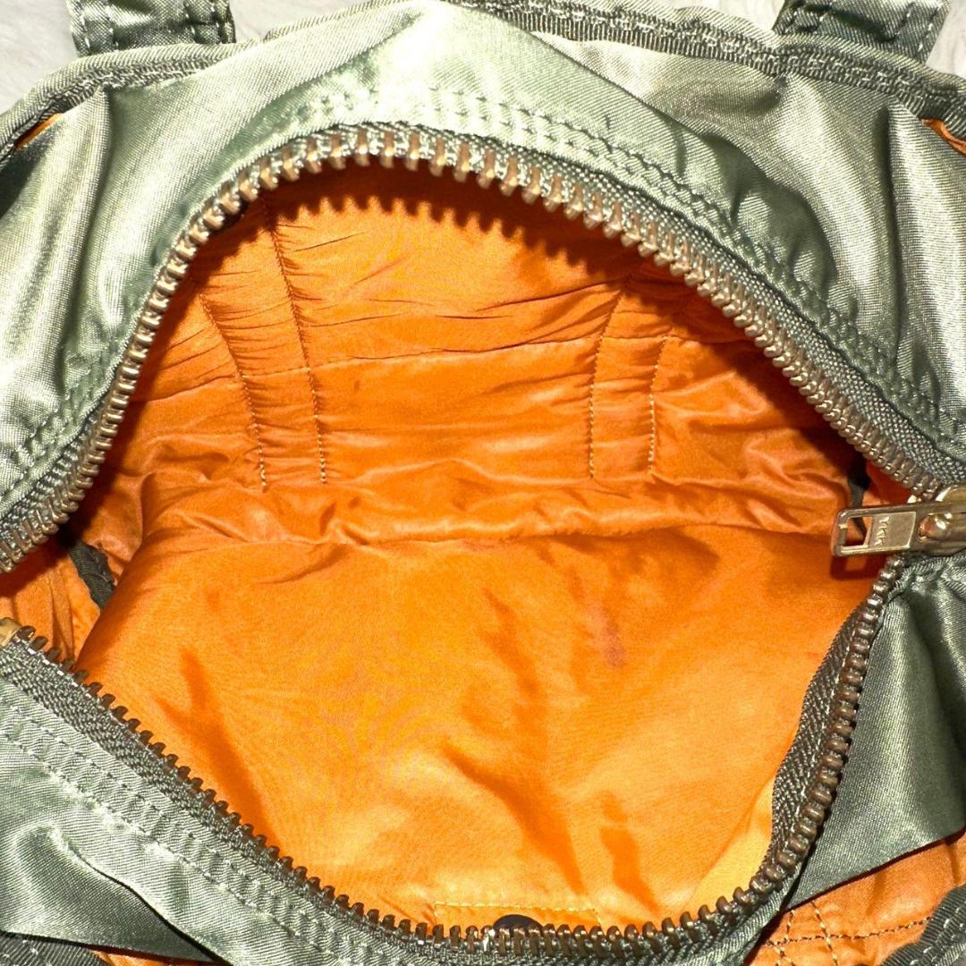 【極美品】廃盤品 ポーター タンカー ダッフル ミニボストン S セージ 992