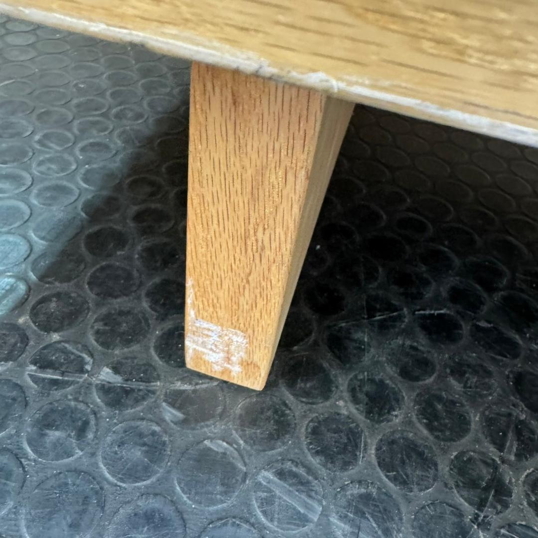 ☆☆無印良品　オーク材AVラック薄型（引戸）・幅110㎝　MUJI