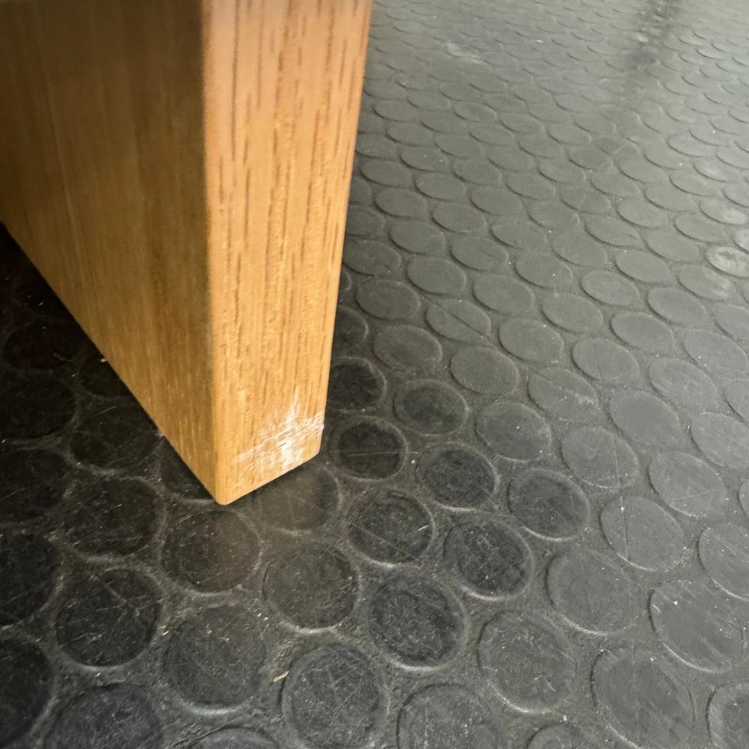 ☆☆無印良品　オーク材AVラック薄型（引戸）・幅110㎝　MUJI