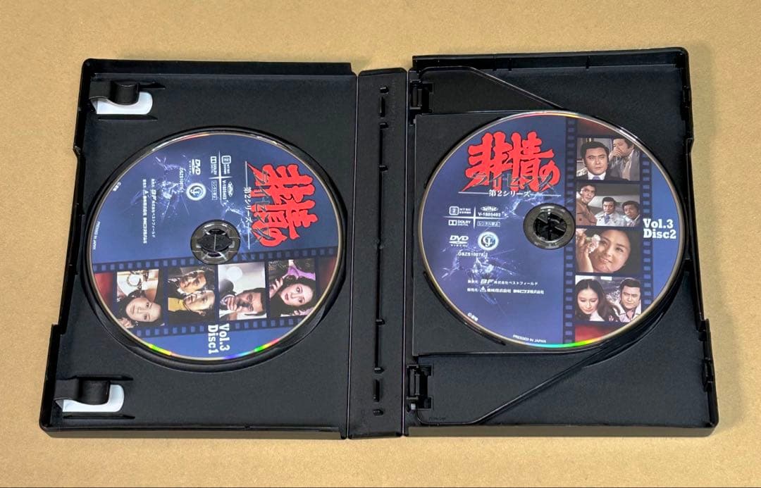 非情のライセンス 第2シリーズ コレクターズDVD VOL.3