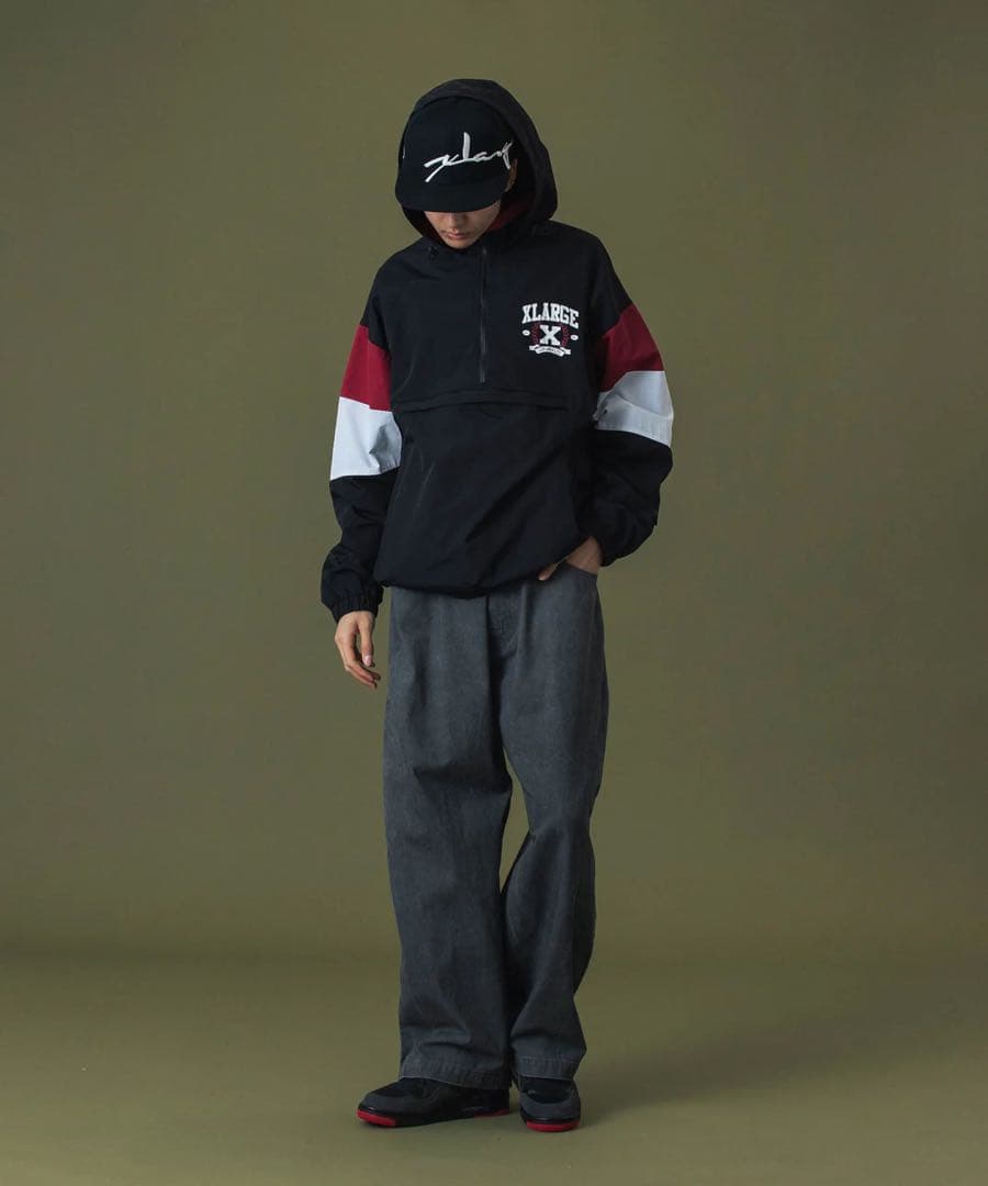 【超美品】XLARGE エクストララージ ナイロンジャケット アノラック