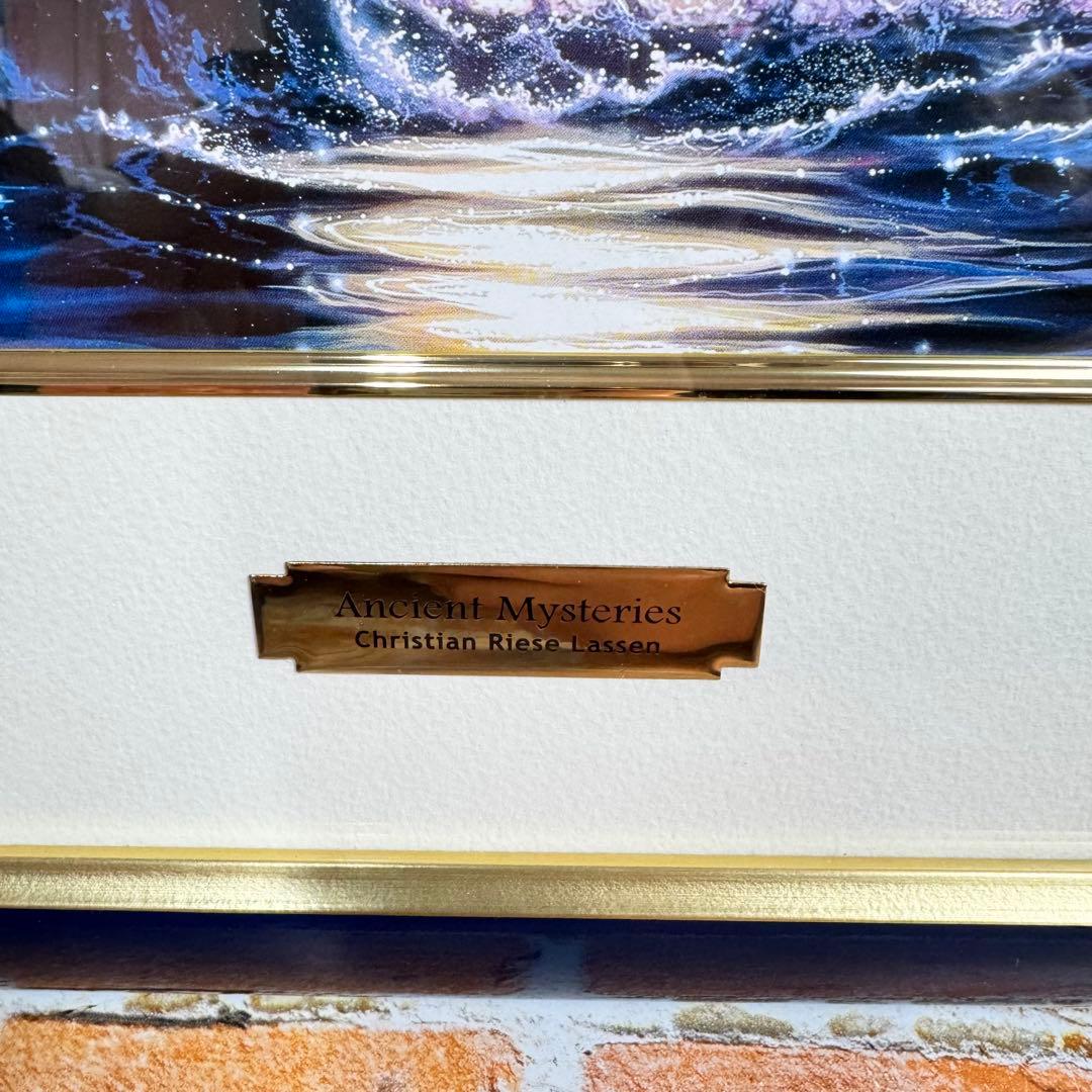 クリスチャンラッセン レプリカ 2点セット 額付き