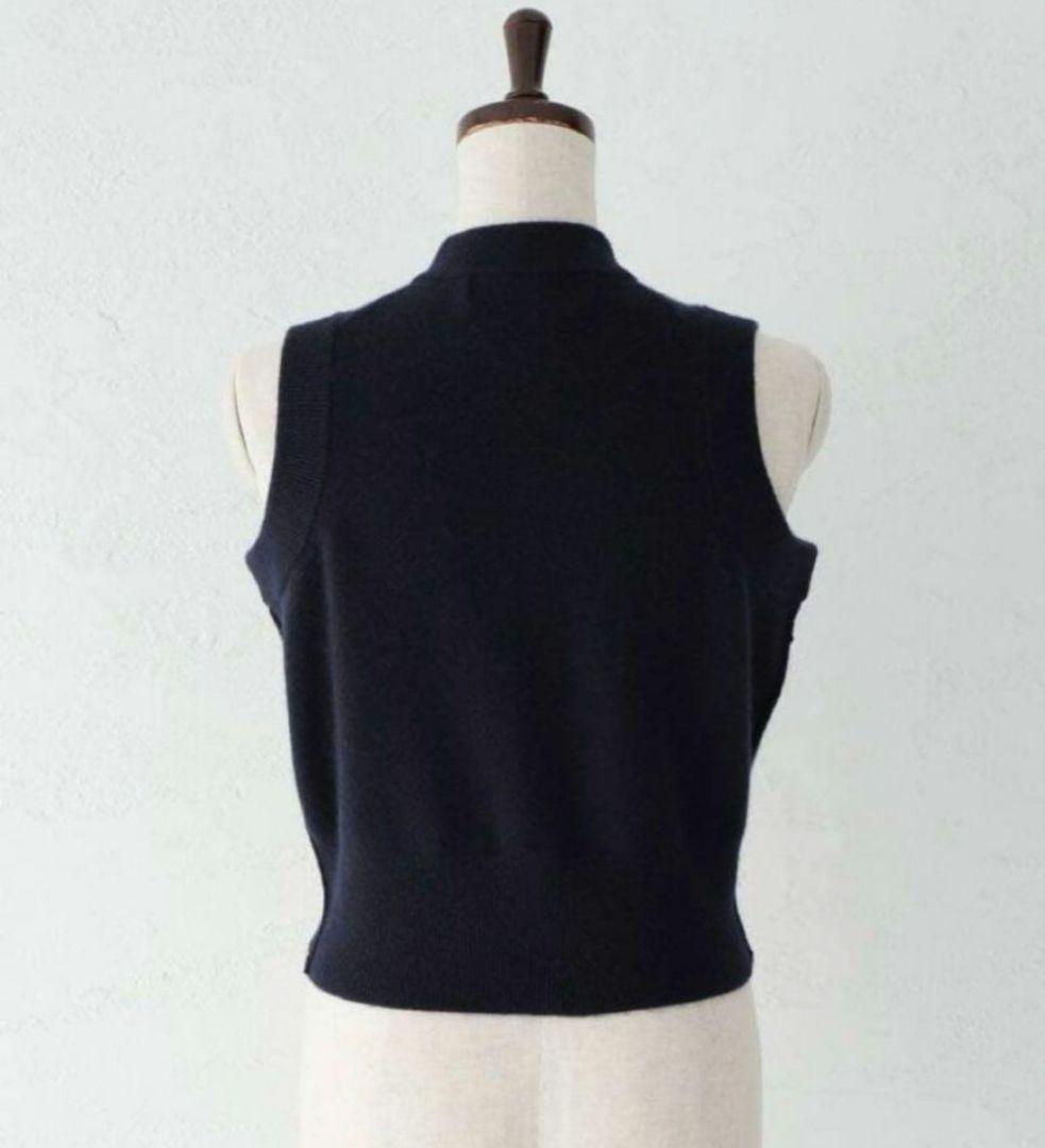 extreme cashmere ネイビーニットベスト