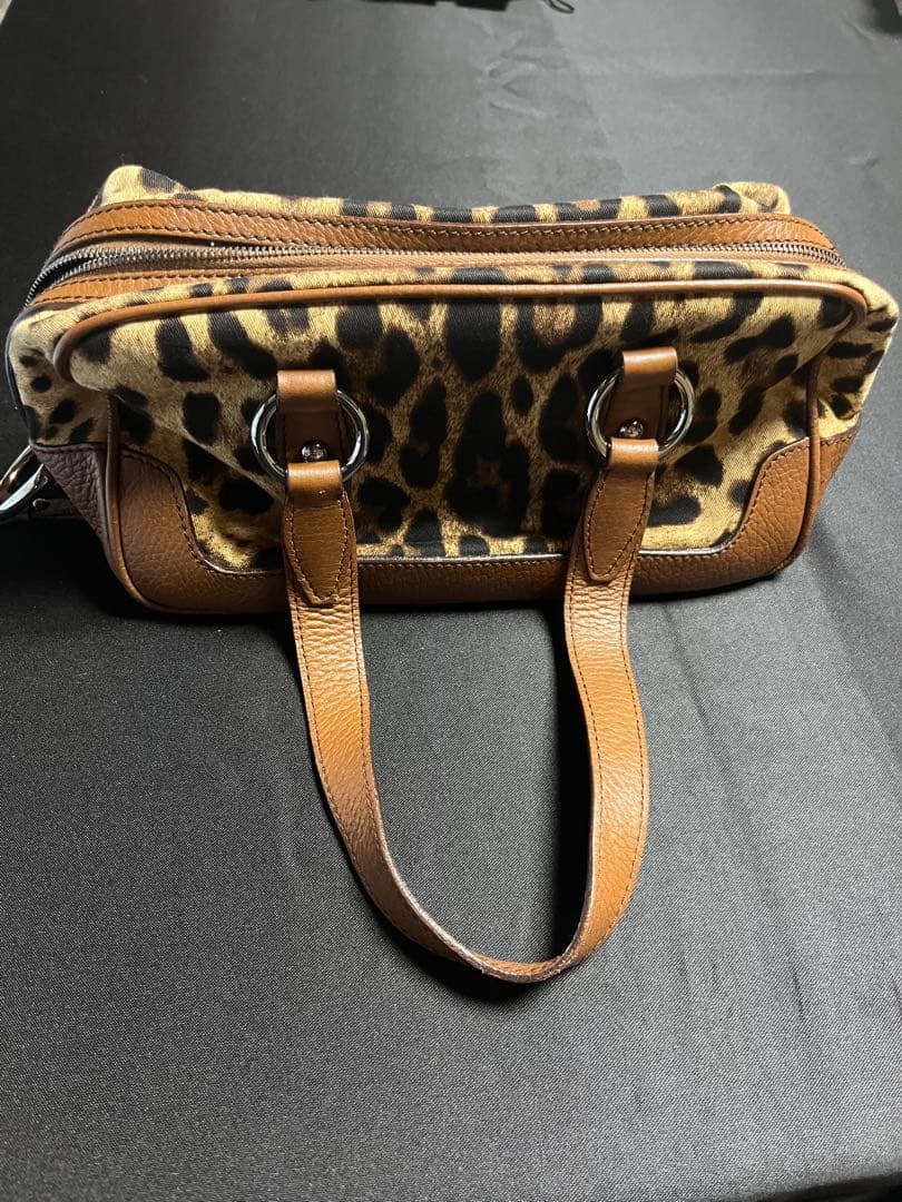 Dolce & Gabbana ヒョウ柄 ハンドバッグ
