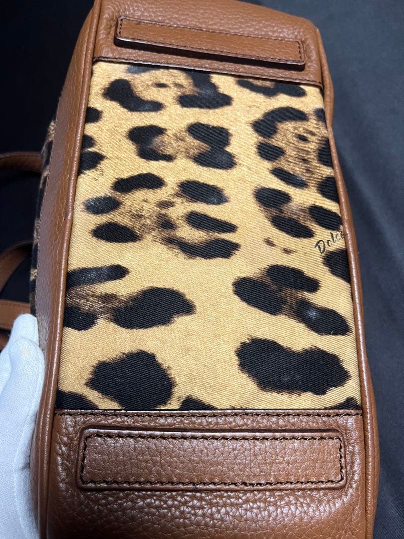 Dolce & Gabbana ヒョウ柄 ハンドバッグ