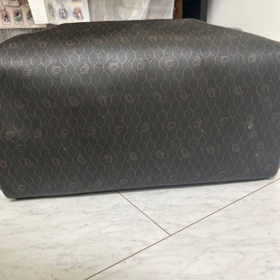 クリスチャンディオール ボストンバック ハニカム柄 PVC 大容量