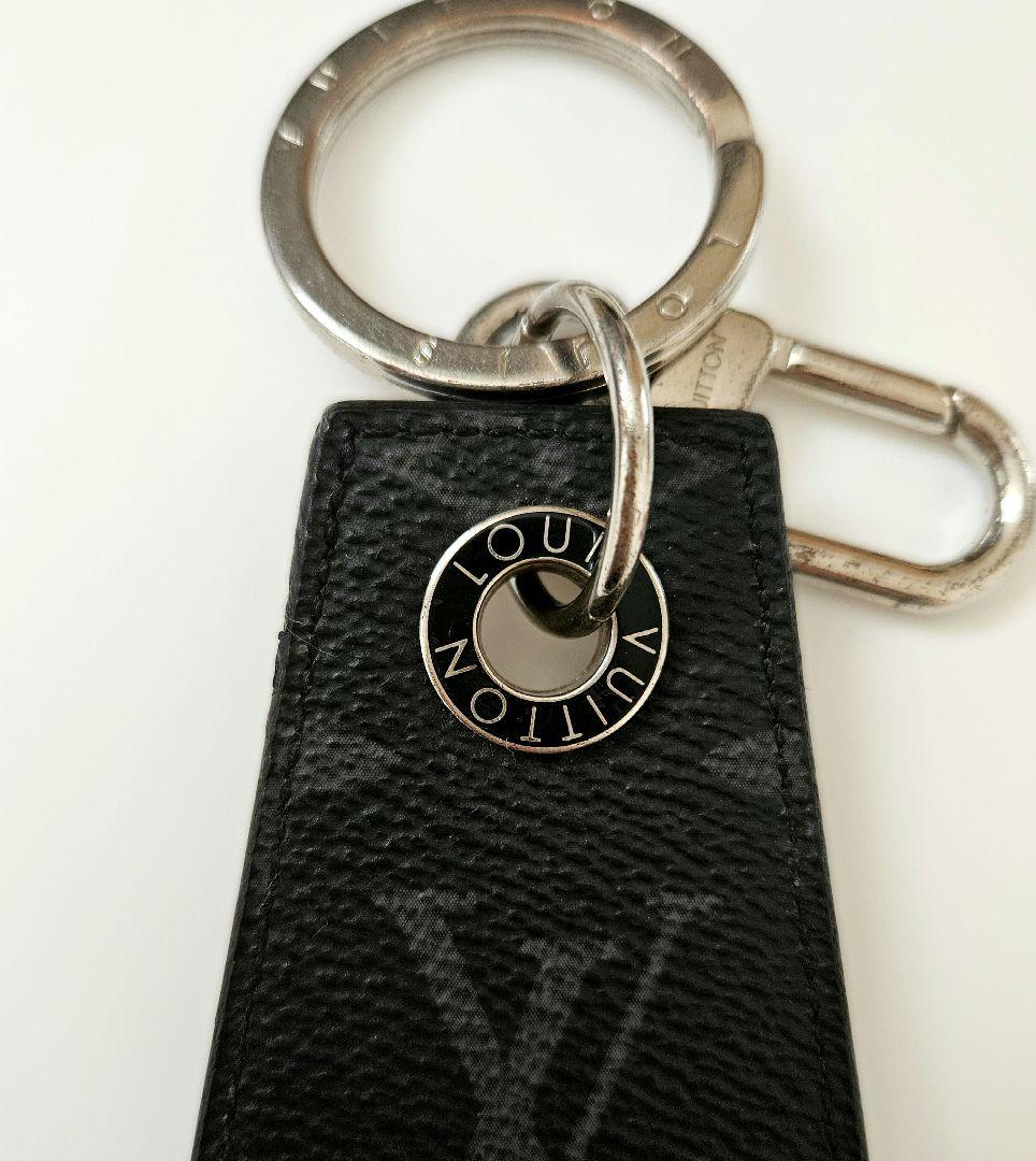 ✨ ルイヴィトン✨ キーホルダー 黒 モノグラム エクリプス アンシャッペ