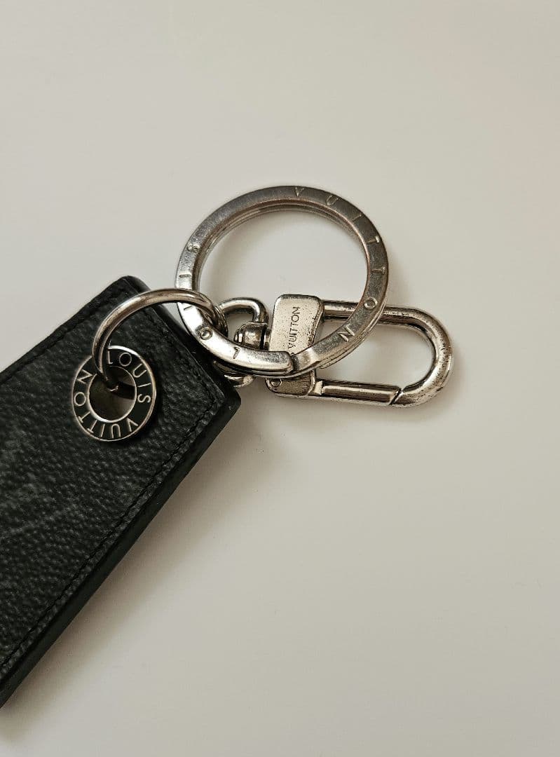 ✨ ルイヴィトン✨ キーホルダー 黒 モノグラム エクリプス アンシャッペ