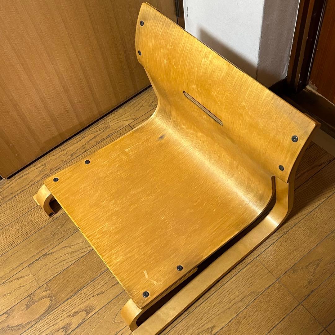 クッション付き座椅子　通販生活　中古品　新日本木工