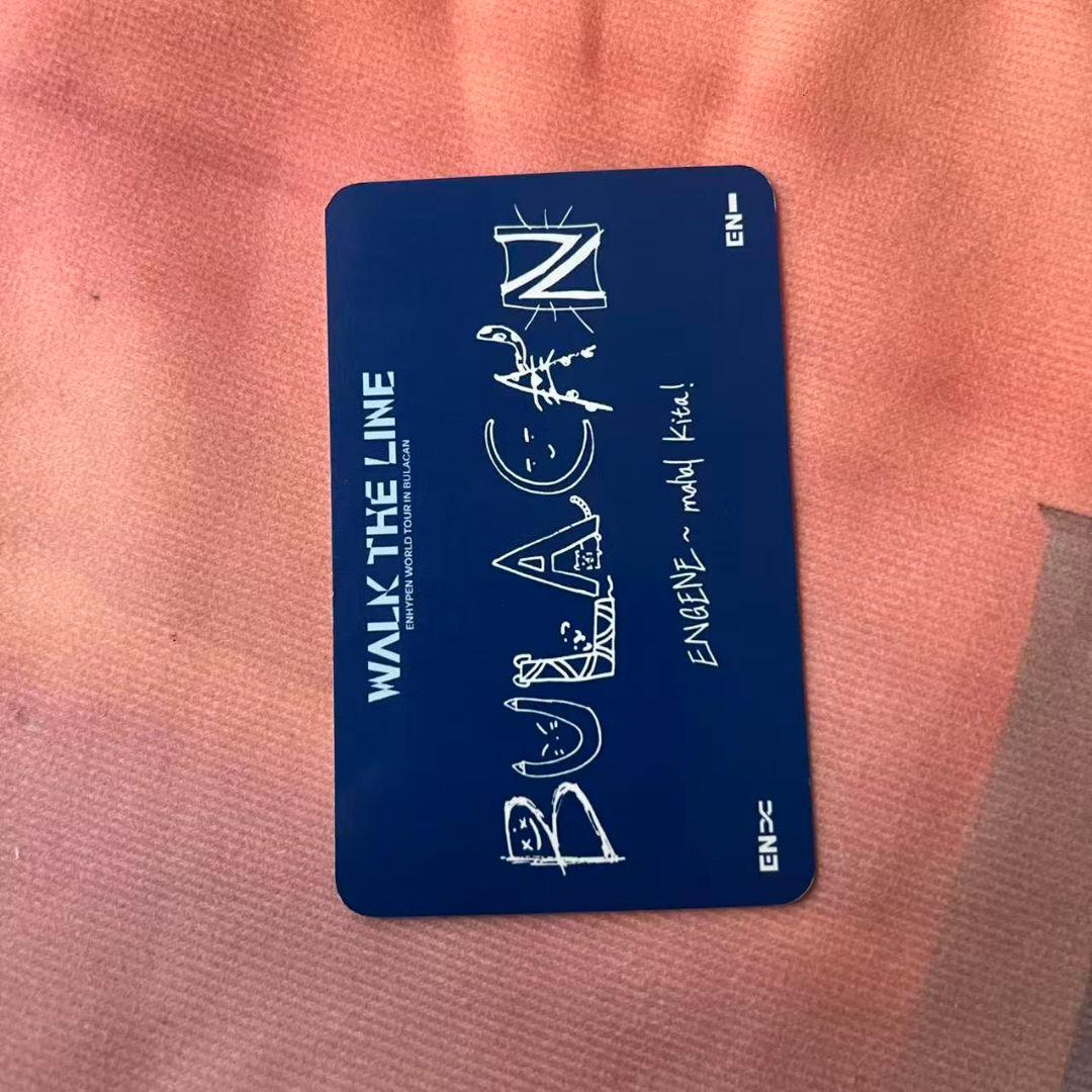 ENHYPEN BULACAN ブラカン公演 FC トレカ ニキ