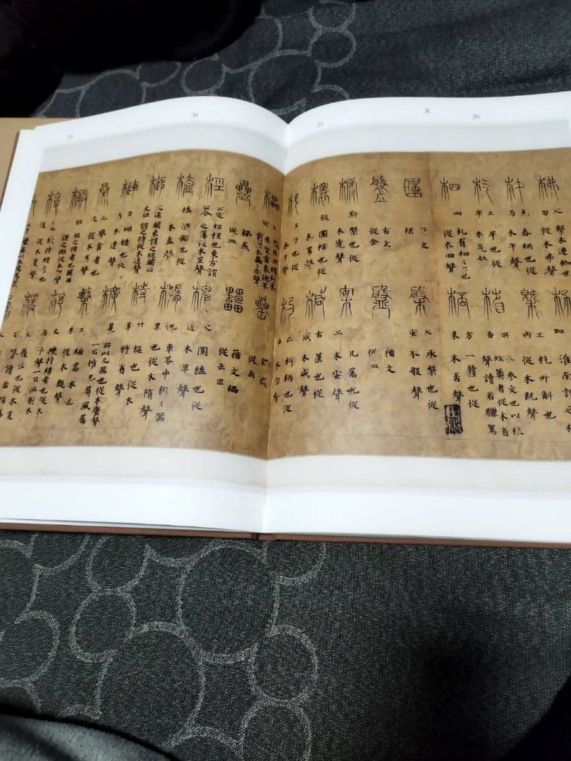 唐写本説文木部残巻 非売品