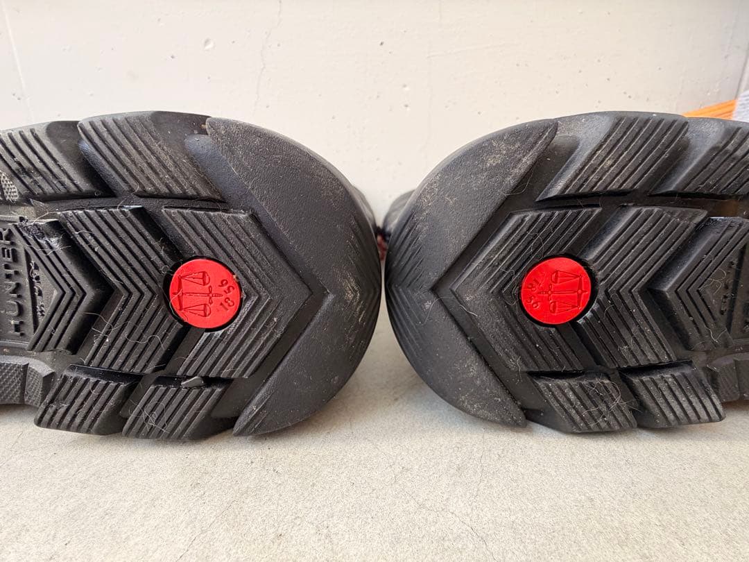 HUNTER ブラック スノーブーツ　25cm