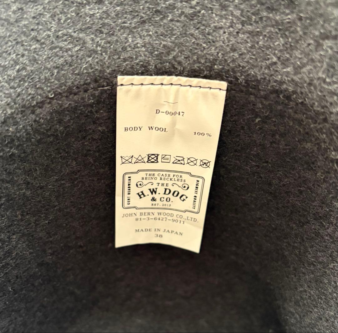 【専用】THE H.W.DOG&CO.　TRAVELERS HAT ウール