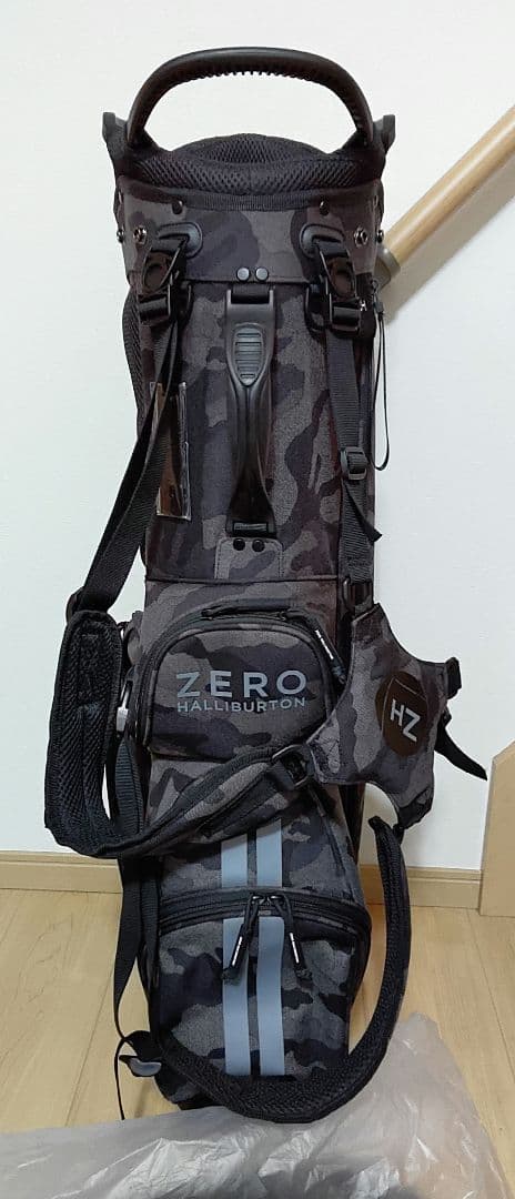 ゼロハリバートン　スタンドキャディバック【美品】