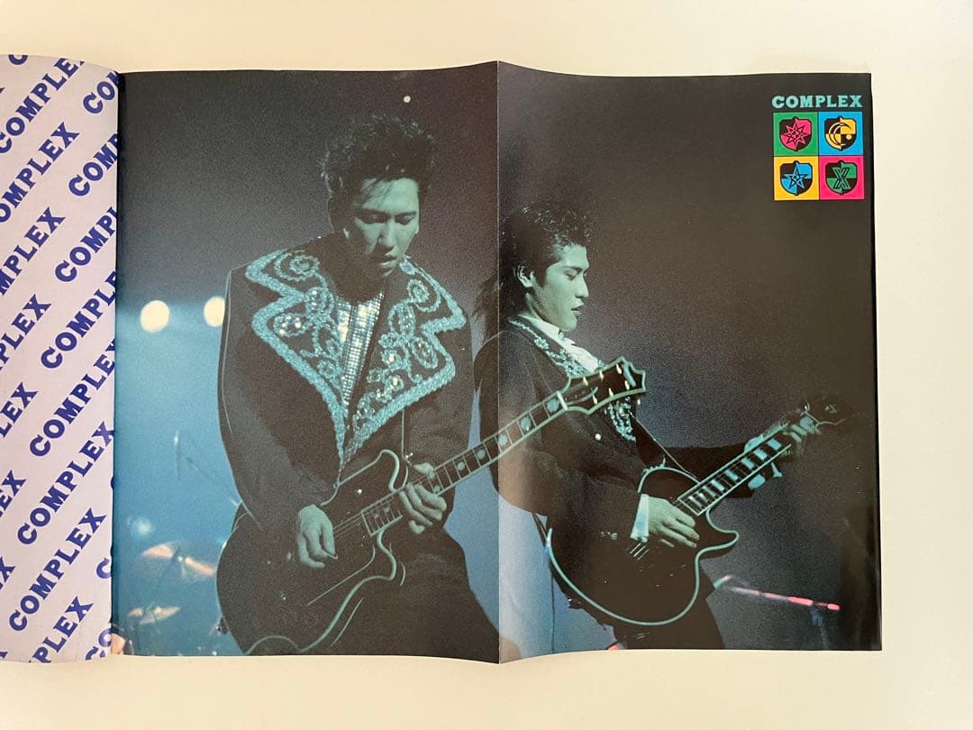 COMPLEX（吉川晃司・布袋寅泰）1stアルバム バンドスコア