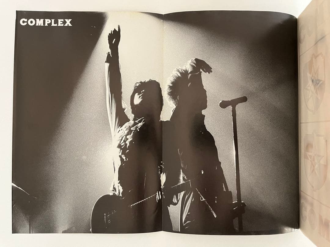 COMPLEX（吉川晃司・布袋寅泰）1stアルバム バンドスコア