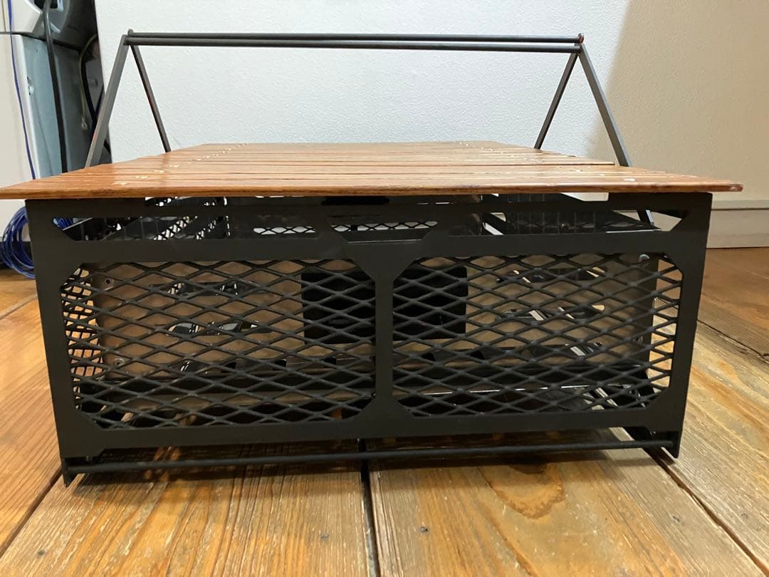 ネイチャートーンズ　ディッシュコンテナ　テーブル ブラック