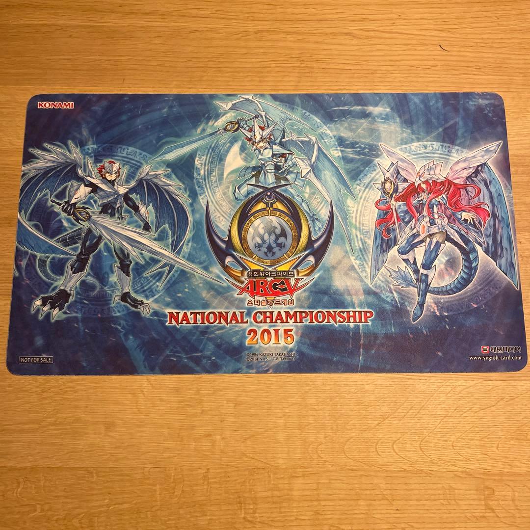 遊戯王　影霊衣　ネクロス　プレイマット　韓国　ナショナルチャンピオン　2015