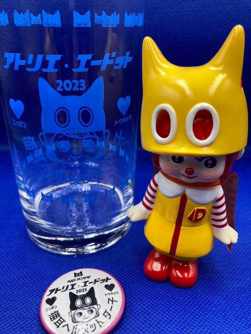 ヨ*ウ様 Atelier.a.dot ダー子　猫耳ヘルメット　ソフビ