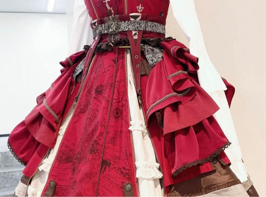 ozz アンジェロ　オッズオネスト　Twilightコルセットベルト赤