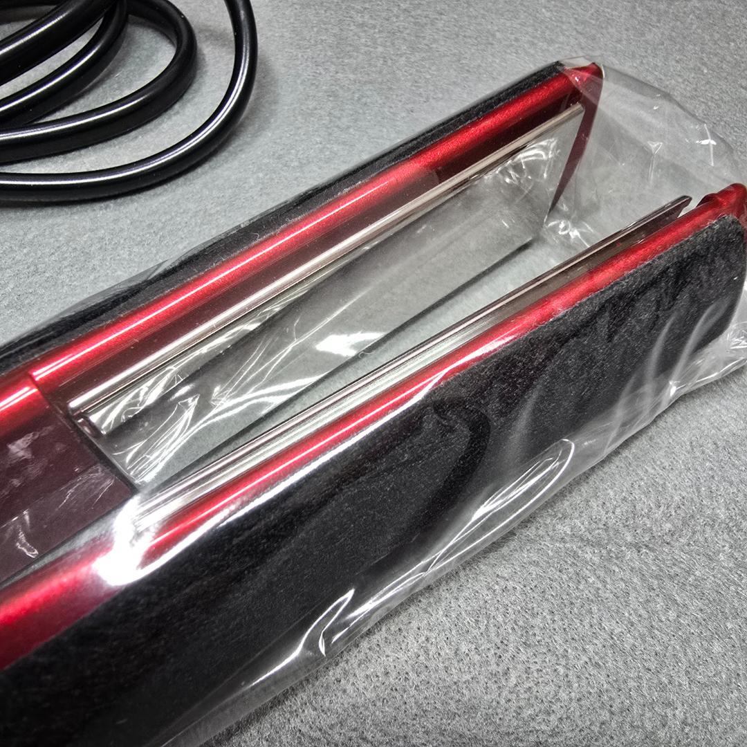 #サニープレイス 新品未使用11月購入　MGプラチナ輝髪アイロン（レッド）