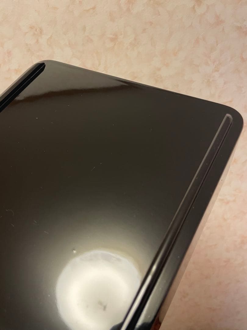 【未使用品】津軽塗 三段重 青森 唐塗 箱付 おせち お重