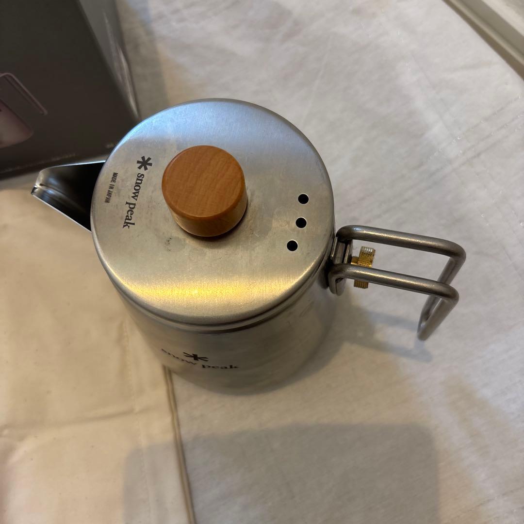 [日本製] スノーピーク　フィールドバリスタケトル　CS-115 ステンレス