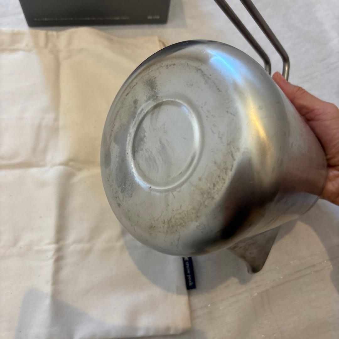 [日本製] スノーピーク　フィールドバリスタケトル　CS-115 ステンレス