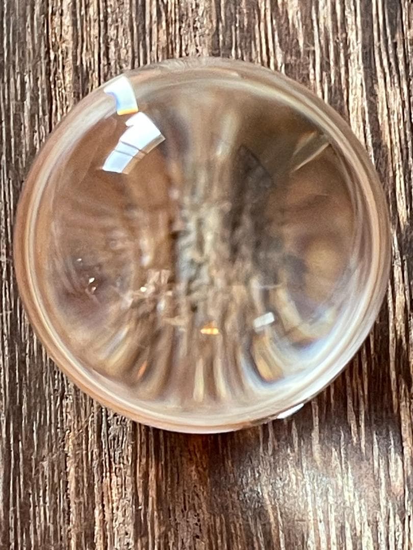 よ*み様 岩座 天然水晶 丸玉 ブラジル産 40mm