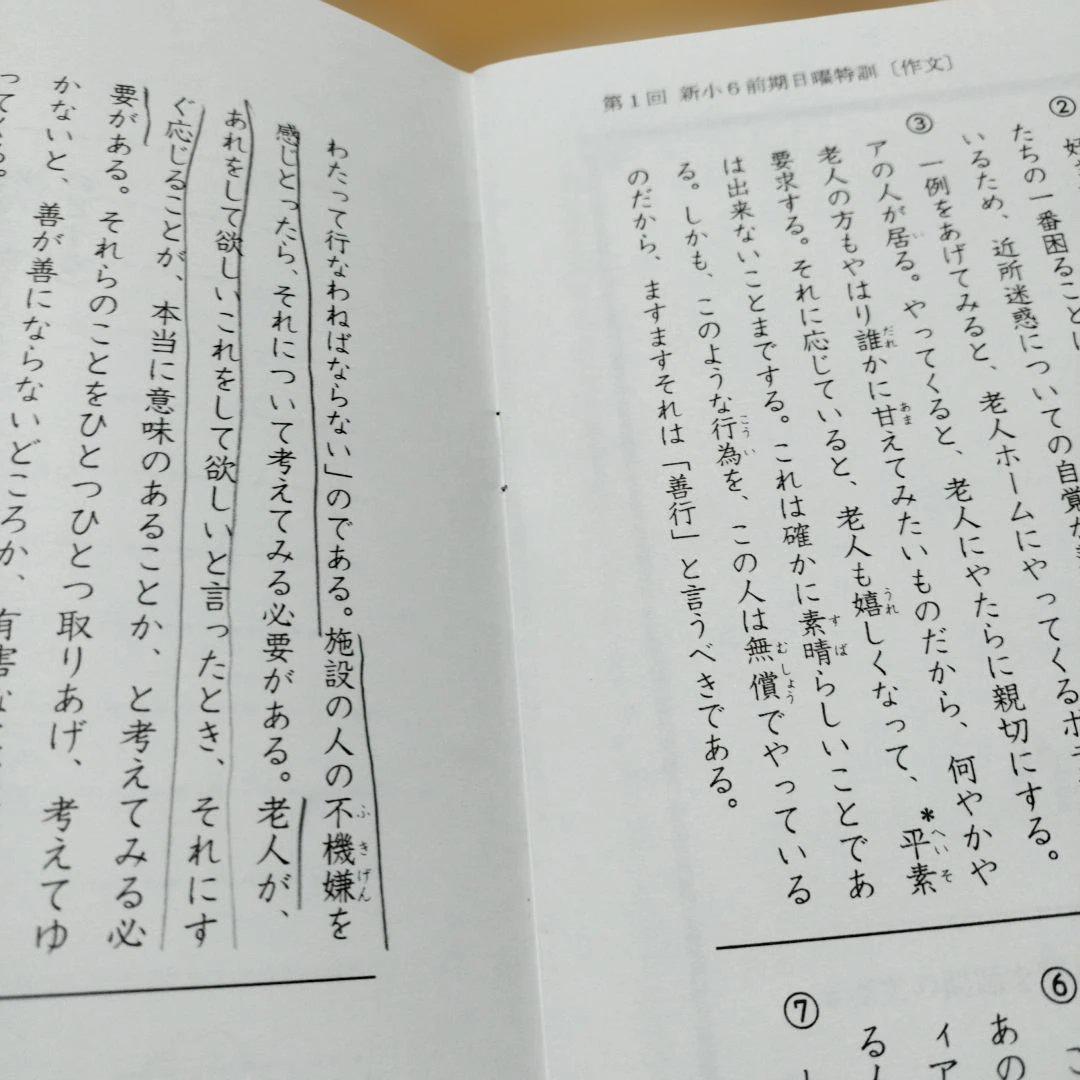 最新版 小6 日曜特訓　前期日曜特訓 後期日曜特訓 直前特訓 三鷹中等 全31回