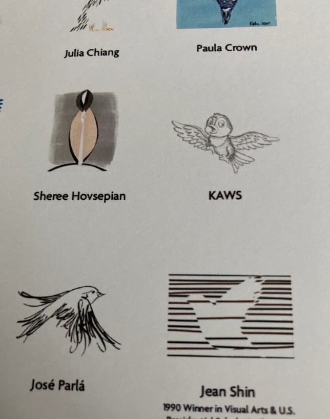 KAWS カウズ YoungArts ユニークピース COA付き