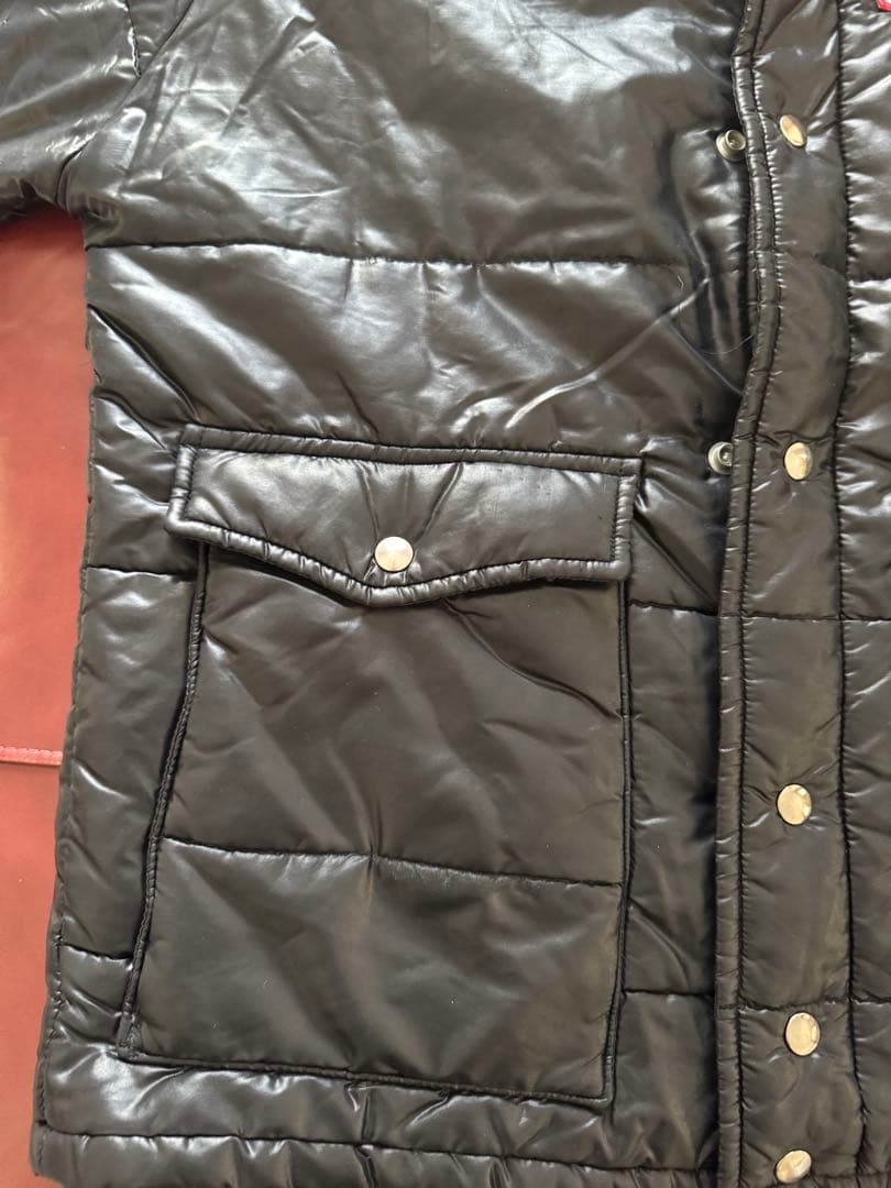 Swingstarレーシングジャケット REDLINE ロゴ入り黒/赤