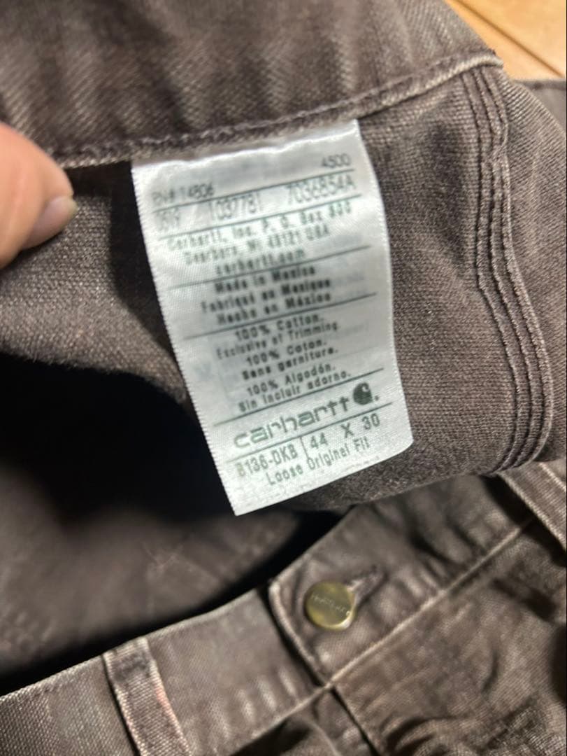 希少カラーCarhartt ダブルニー