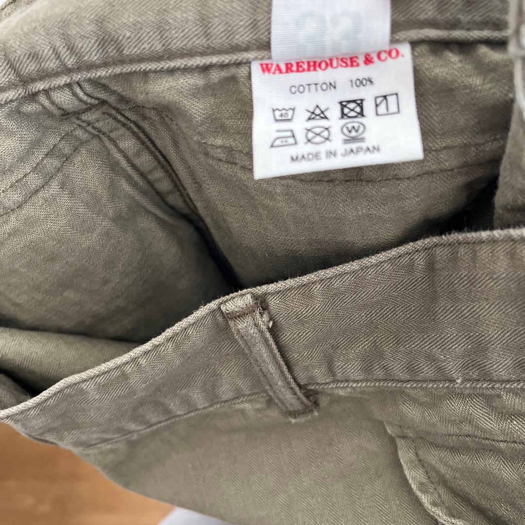 WAREHOUSE Lot 1098 U.S.ARMY ヘリンボーンパンツ