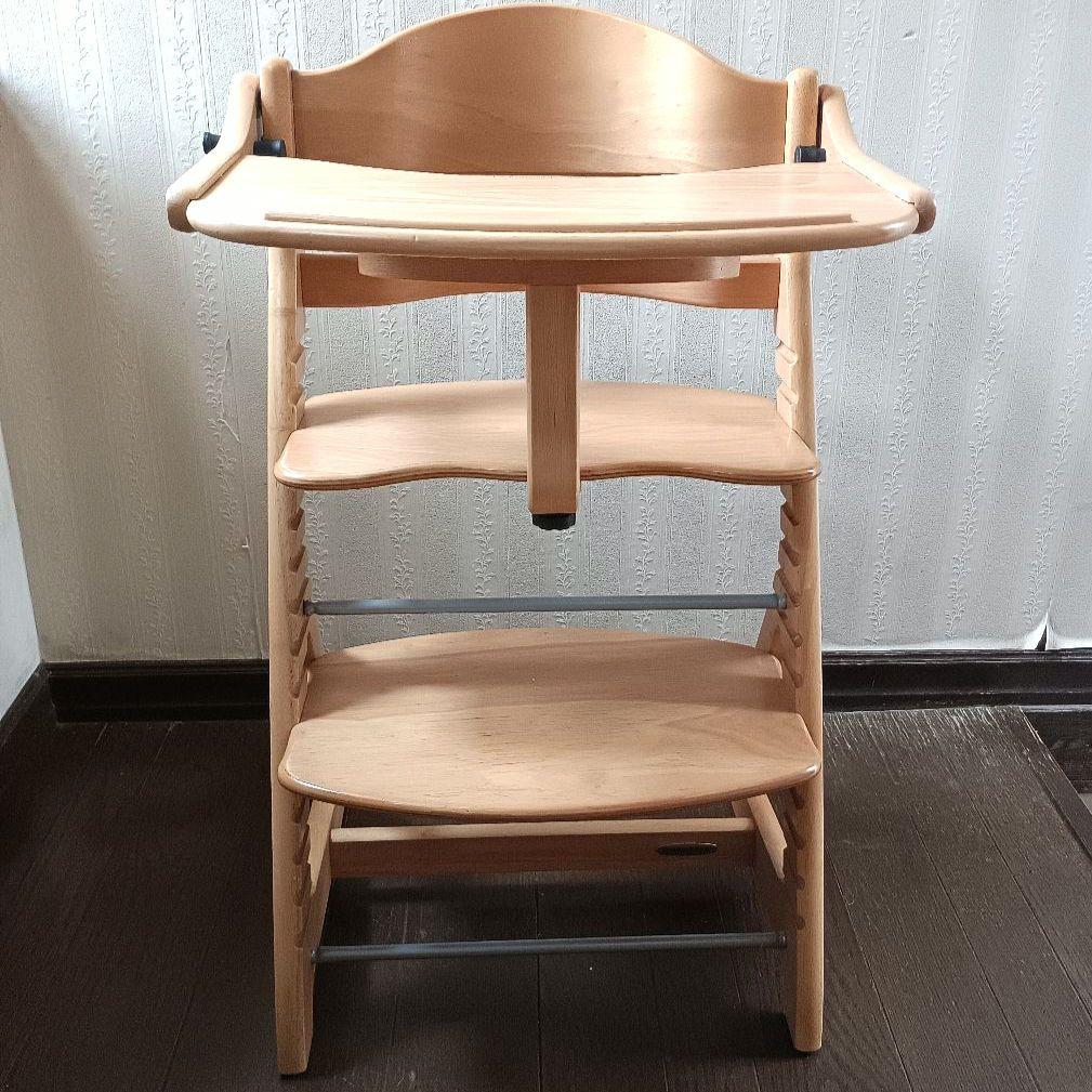 美品✦大和屋　すくすくチェアプラス　テーブル＆ガード付