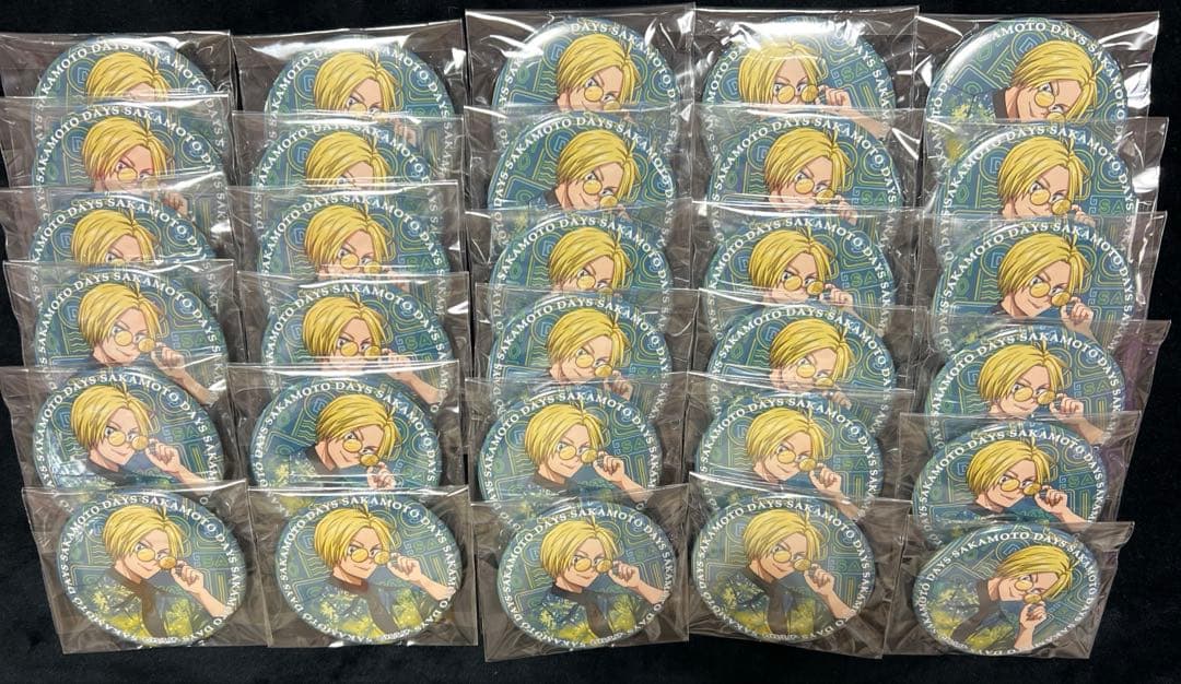 サカモトデイズ ASIAN STREET アジアンストリート 朝倉シン 缶バッジ