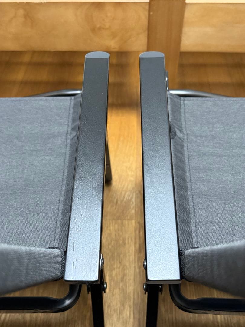 コールマン　ファイヤーサイドフォールディングチェア(ヘザーブラック) 2脚セット