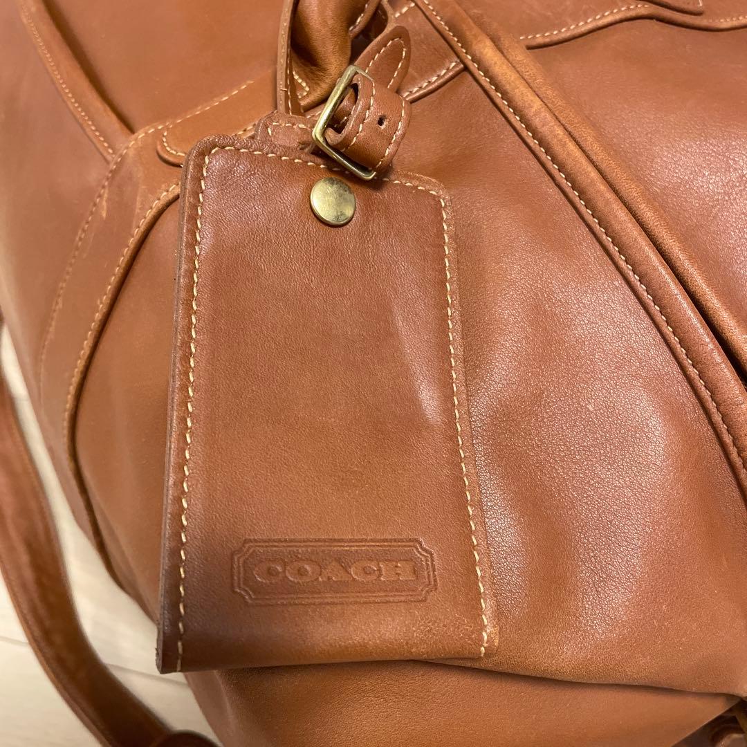 オールドコーチ　レザーボストンバッグ