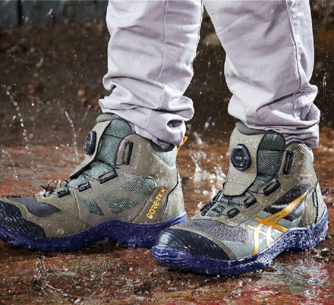 極美品　アシックス　ウィンジョブ　CP604　ゴアテックス　26.0 BOA