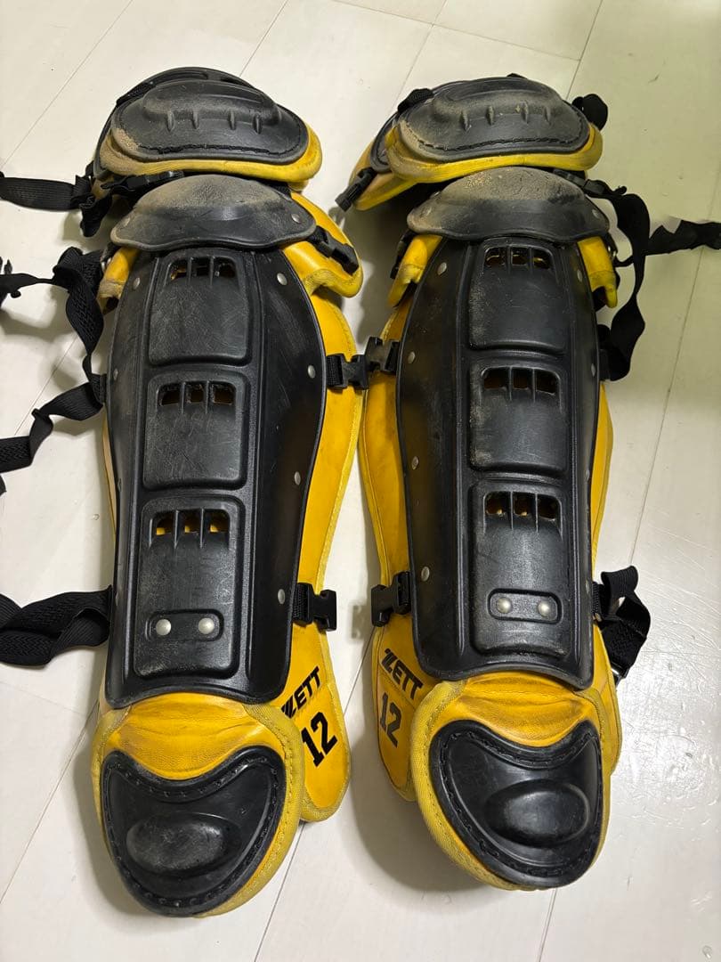 阪神タイガース浅井選手ZETT キャッチャー用プロテクターセット