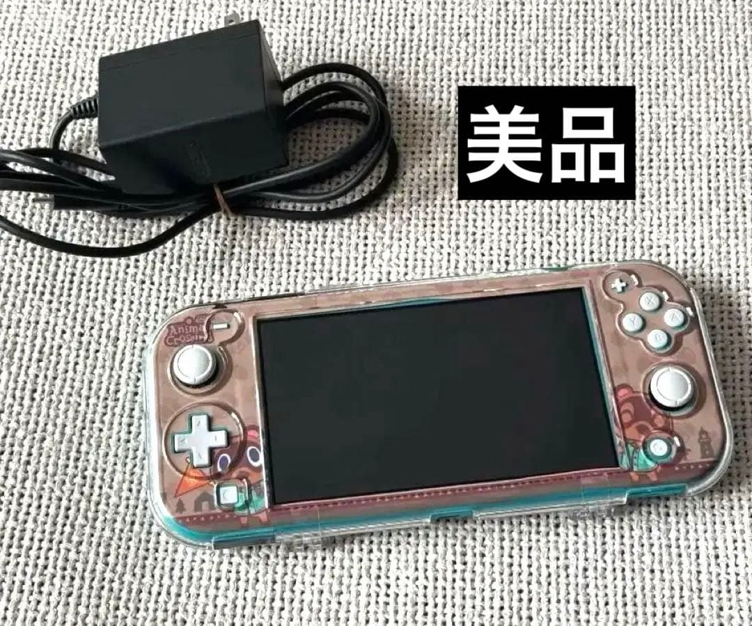 Nintendo Switch Lite ターコイズ 保護ケース　充電器付き