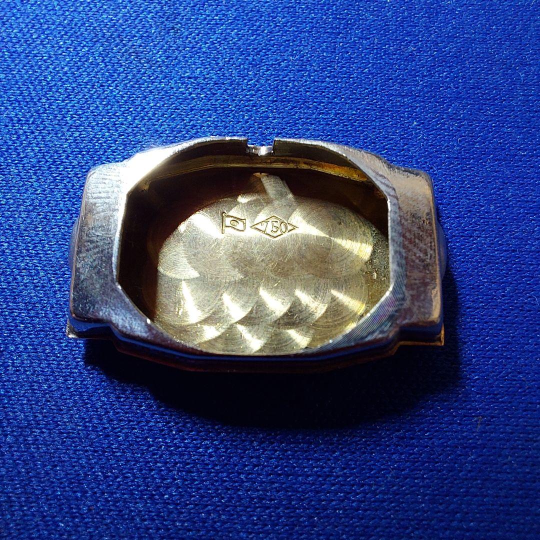 【時計部品】 K18YG 時計ケース レディース