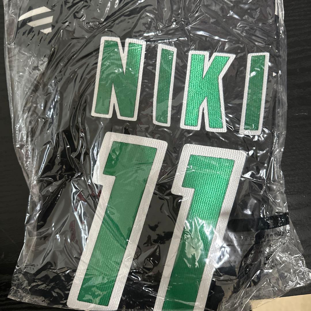 デサント　バレーユニフォーム　長袖　ブラック　圧着マーキング入り　セット