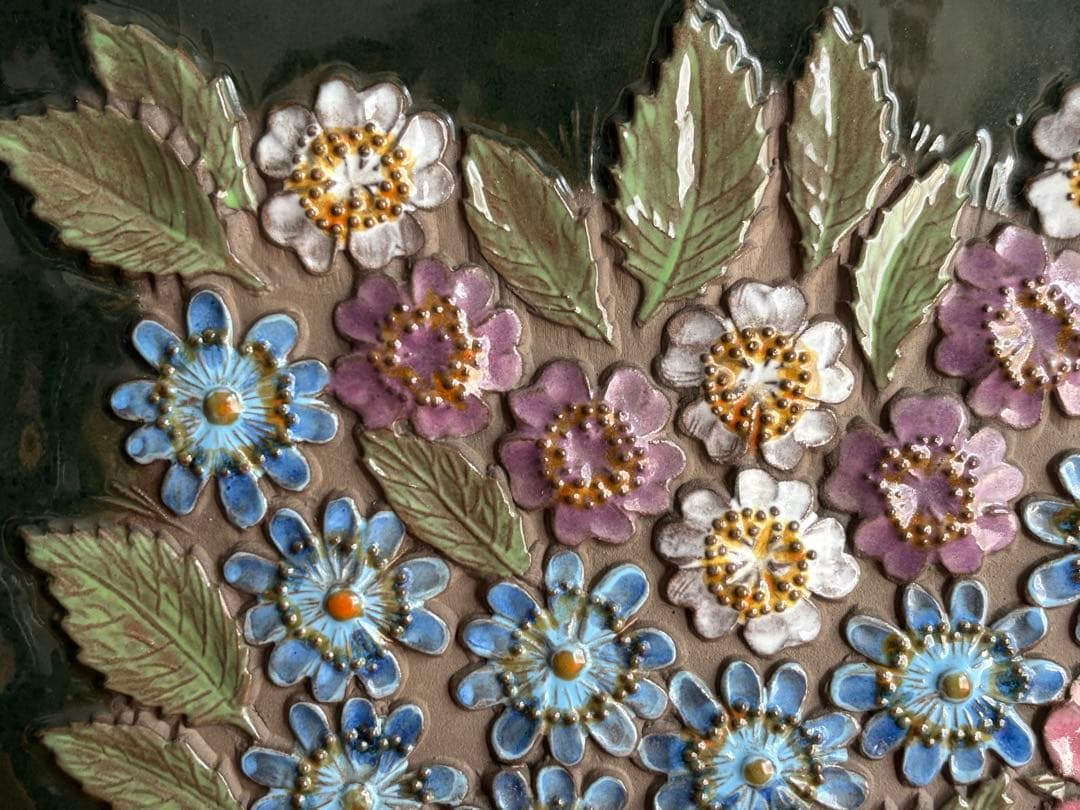 30cmスウェーデンヴィンテージ Jie Gantofta ジィガントフタ 陶板